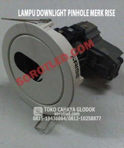 lampu downlight pinhole merk rise